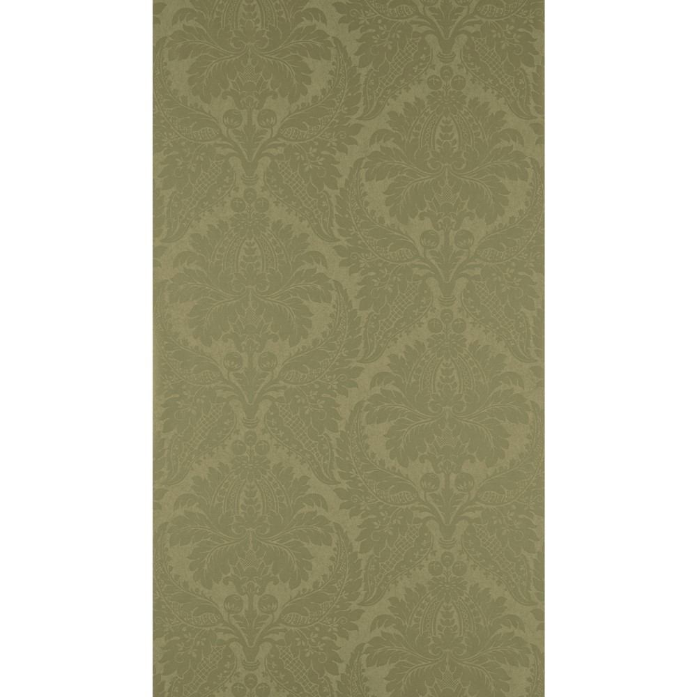 Malmaison Damask Wallpaper 311996 by Zoffany in Old Gold